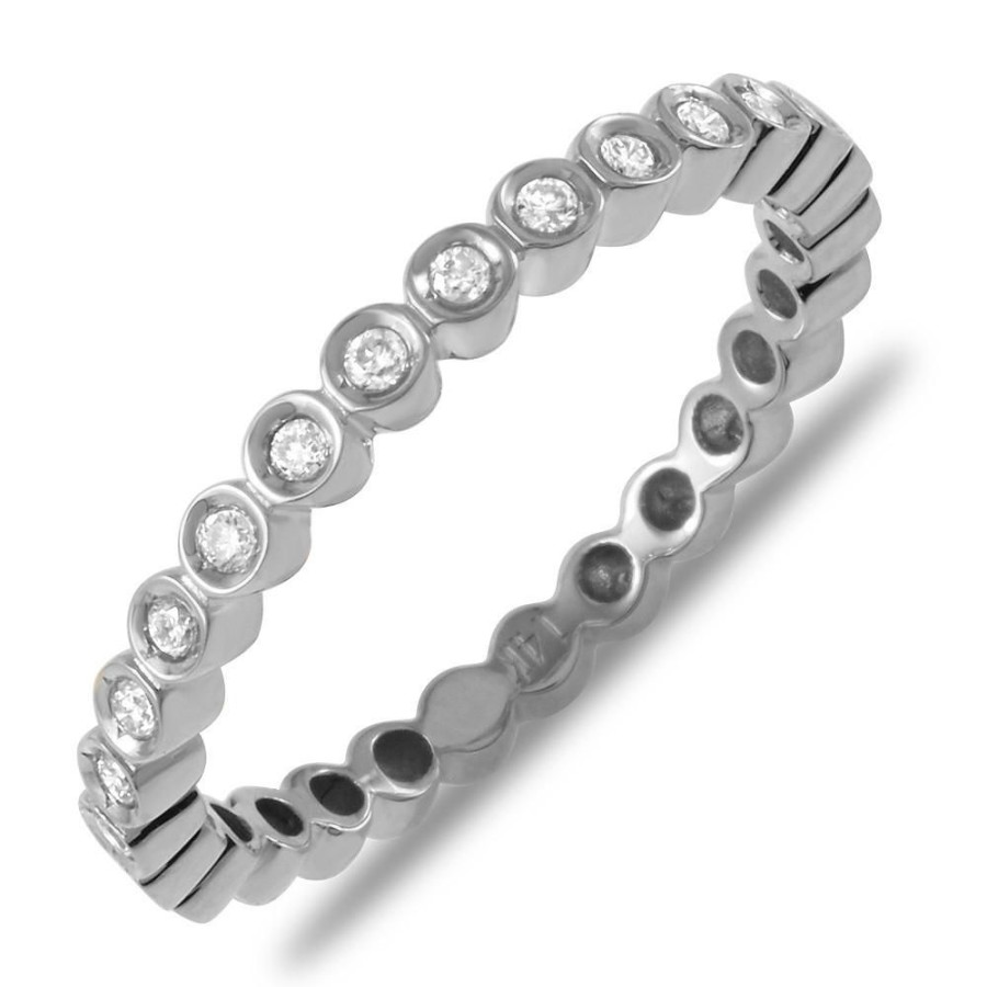 Fine Jewelry Intrigue Fine Jewelry | 14W@1.54 19Rd@0.15 Size-5.5