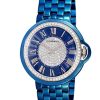 Women'S Watches Intrigue Fine Jewelry | Carrero Fixed Beveled Bezel In Blue Tone With Blue Dial