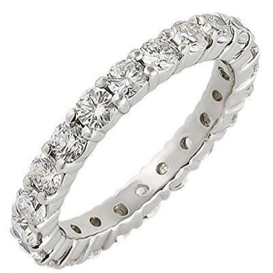 Fine Jewelry Intrigue Fine Jewelry | 14W@3.6 22Rd@1.85 (2.6Mm) Diamond Eternity Band