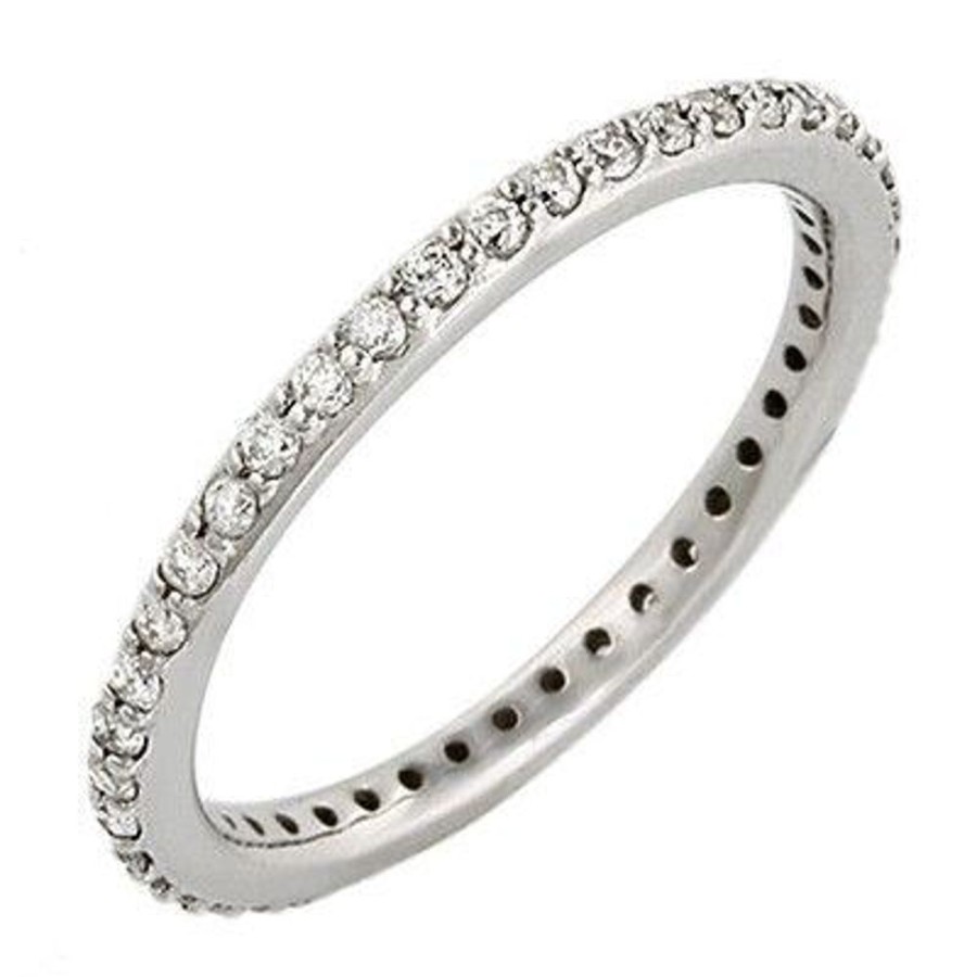 Fine Jewelry Intrigue Fine Jewelry | 14W@2.0 42Rd@0.41 (2.0Mm) Size6 Eternity