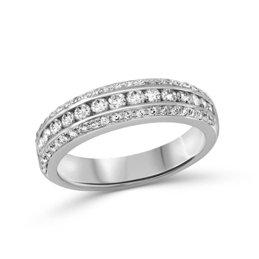 Fine Jewelry Intrigue Fine Jewelry | 14W@4.37 60Rd@0.65 Band