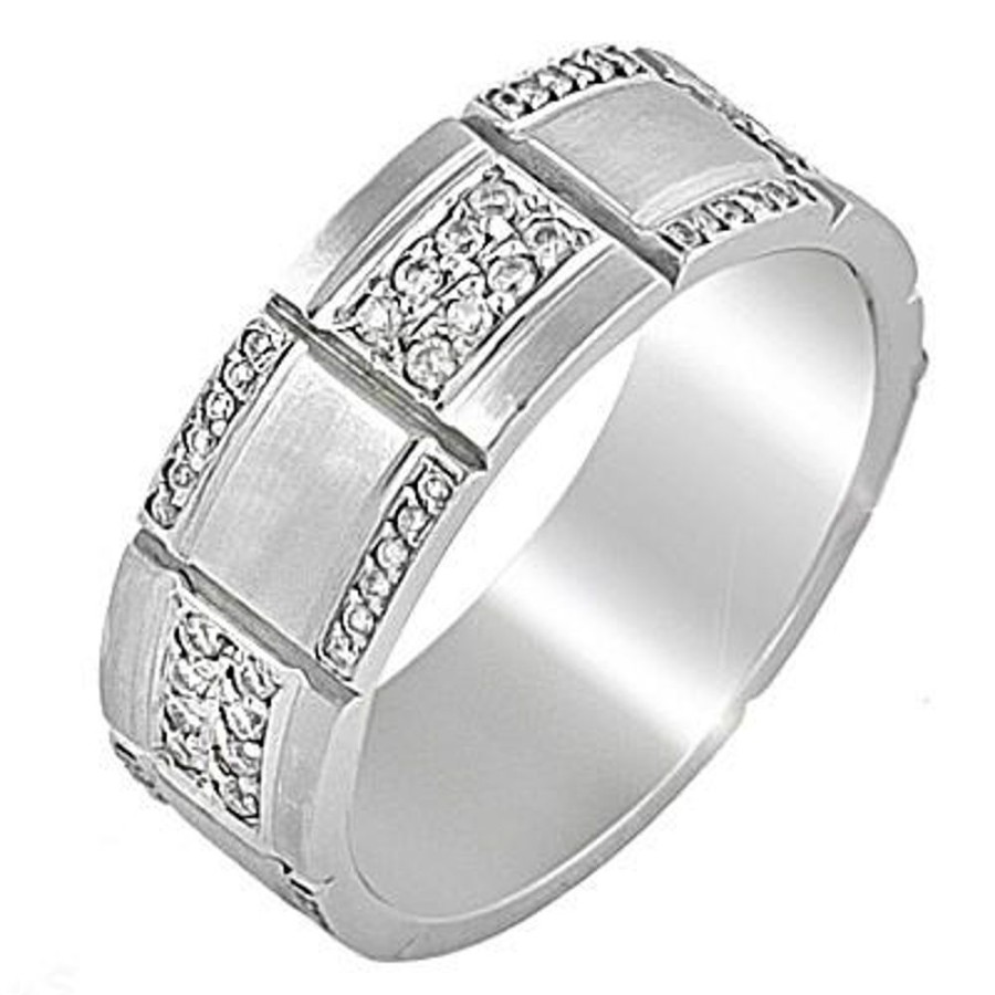 Fine Jewelry Intrigue Fine Jewelry | 18W@11.5 100Rd@0.46 Size7-1