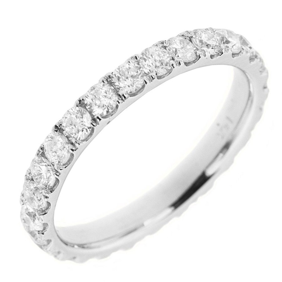 Fine Jewelry Intrigue Fine Jewelry | 14W@2.4 26Rd1@1.50 Size7 Diamond Band