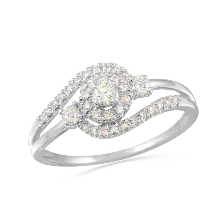 Engagement Intrigue Fine Jewelry | Ring 10Kw 0.30 Ctw