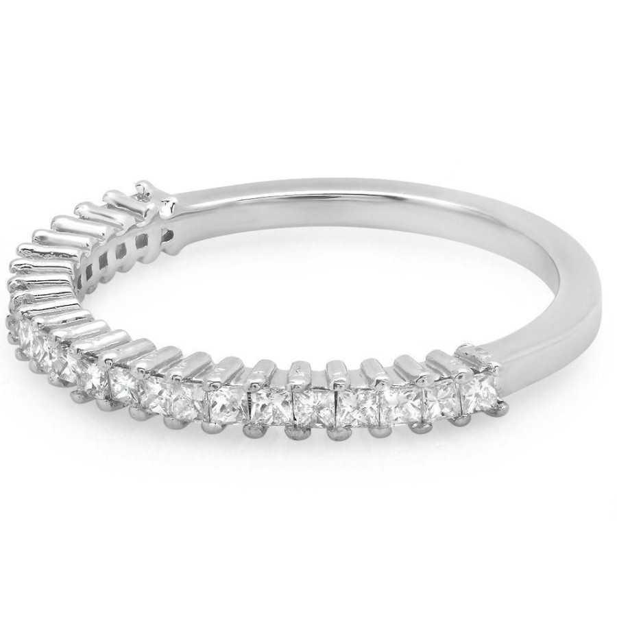 Fine Jewelry Intrigue Fine Jewelry | 14W@1.8 23Pc@0.37 Princess Band