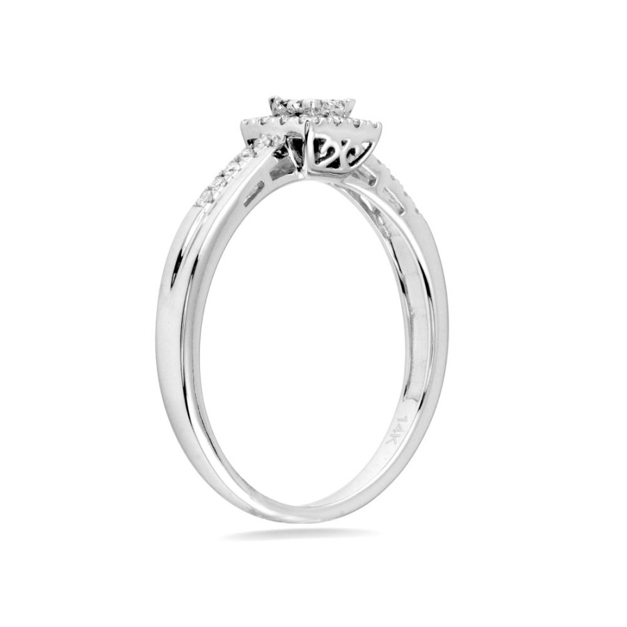 Engagement Intrigue Fine Jewelry | Ring 14Kw 0.25 Ctw Pc