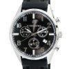 Men'S Watches Intrigue Fine Jewelry | Carrero Prime Black Sunray Face With Silicon Band