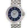 Women'S Watches Intrigue Fine Jewelry | Carrero Fixed Beveled Bezel In Silver Tone With Blue Dial