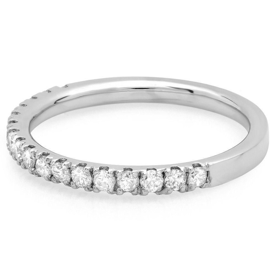 Fine Jewelry Intrigue Fine Jewelry | 14W@2.30 11Rd1@0.46 2.5Mm Diamond Band