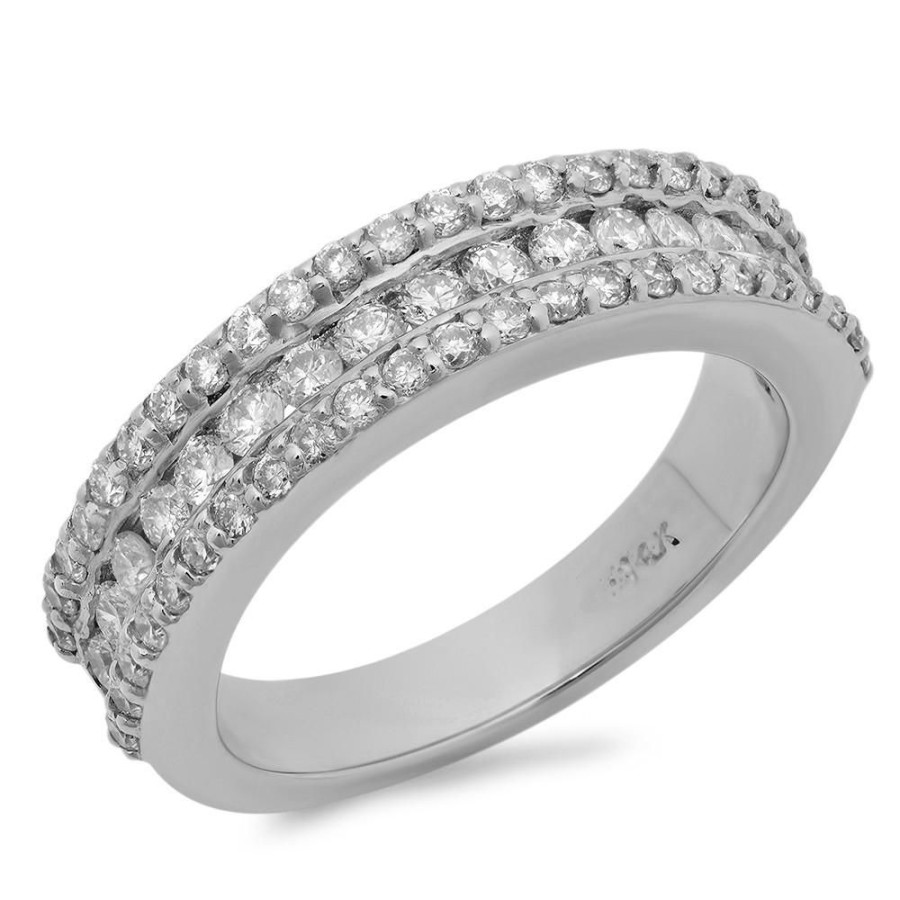 Fine Jewelry Intrigue Fine Jewelry | 14W@5.8 63Rd1@0.98 Diamond Band