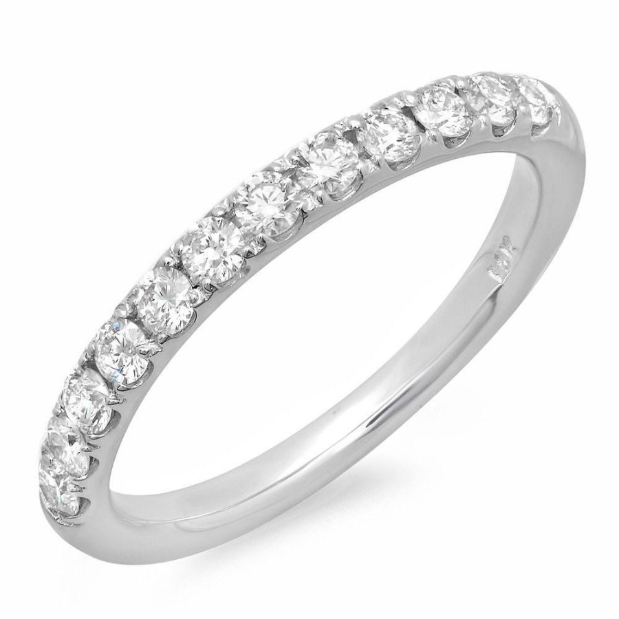 Fine Jewelry Intrigue Fine Jewelry | 14W@2.40 12Rd1@0.43 Diamond Band