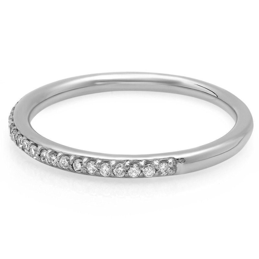 Fine Jewelry Intrigue Fine Jewelry | Band 12Ct. 14W@1.8 19Rd@0.12