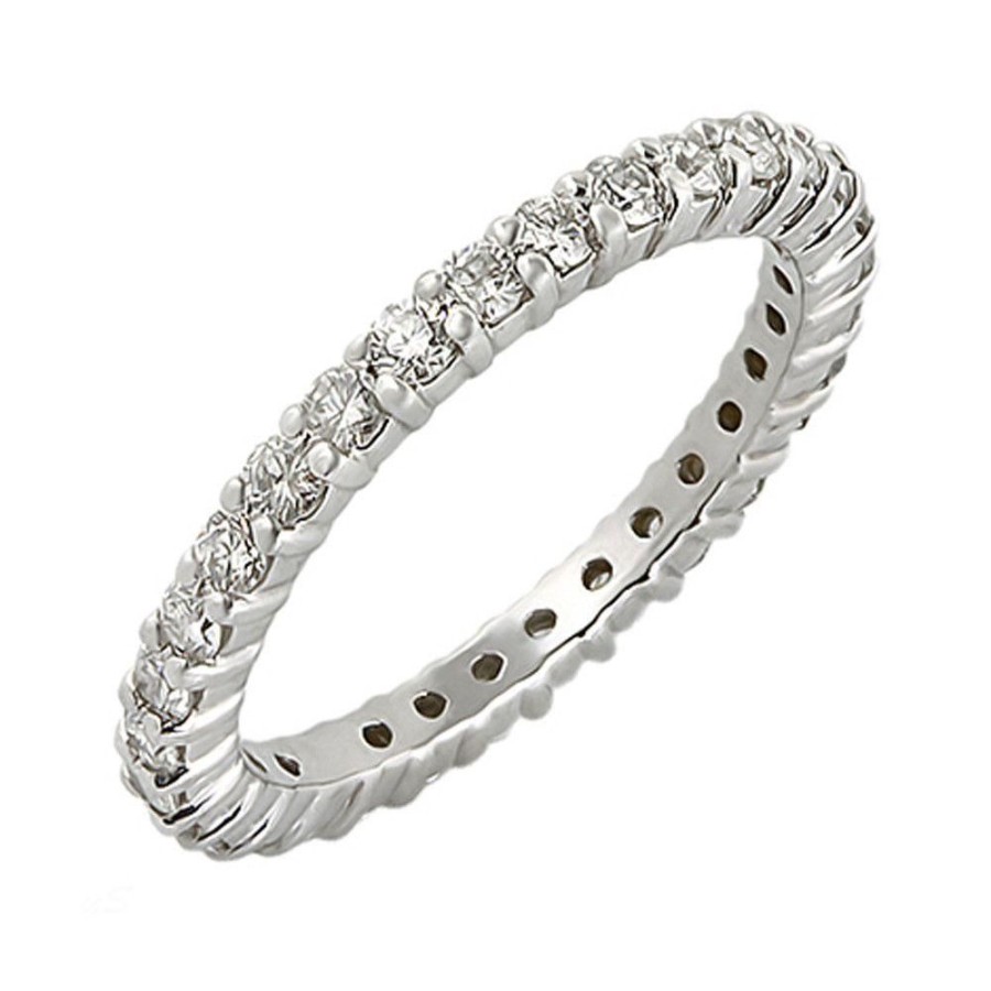 Fine Jewelry Intrigue Fine Jewelry | 14W@2.5 31Rd@0.85 (1.7Mm) Eternity Ring