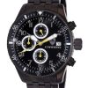 Men'S Watches Intrigue Fine Jewelry | Carrero Black Bezel With Black Dial And All Black Band