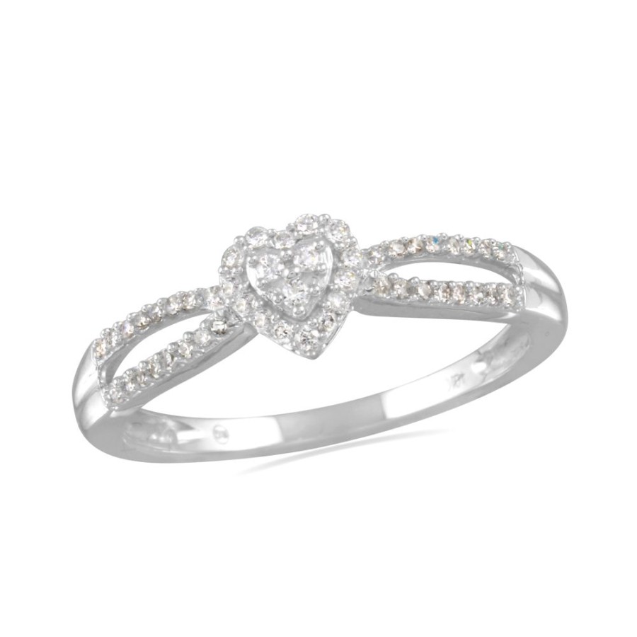 Engagement Intrigue Fine Jewelry | Ring 10Kw 0.20 Ctw