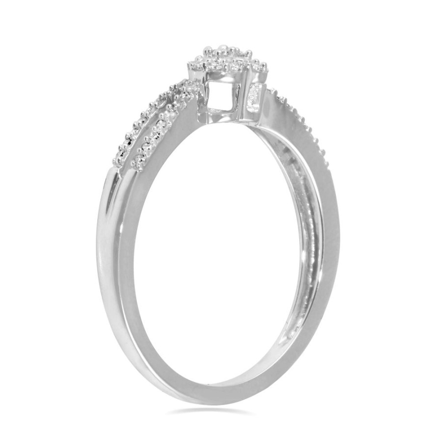 Engagement Intrigue Fine Jewelry | Ring 10Kw 0.20 Ctw