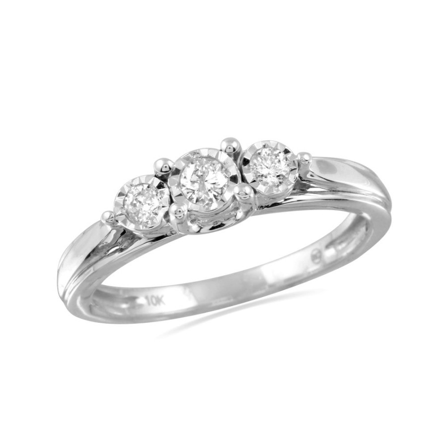 Engagement Intrigue Fine Jewelry | Ring 10Kw 0.20 Ctw