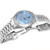 Men'S Watches Intrigue Fine Jewelry | Carrero Silver Bezel With Blue Mop Dial And Silver Tone Band