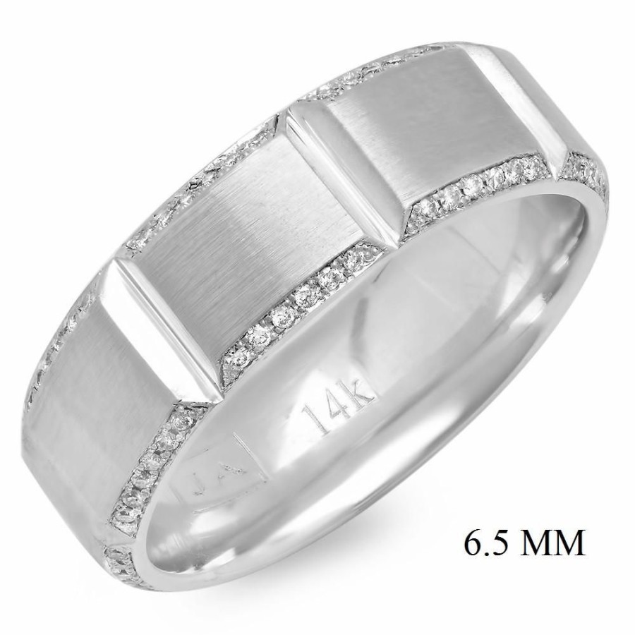 Fine Jewelry Intrigue Fine Jewelry | 14W@8.9 96Rd1@0.28 Size-9